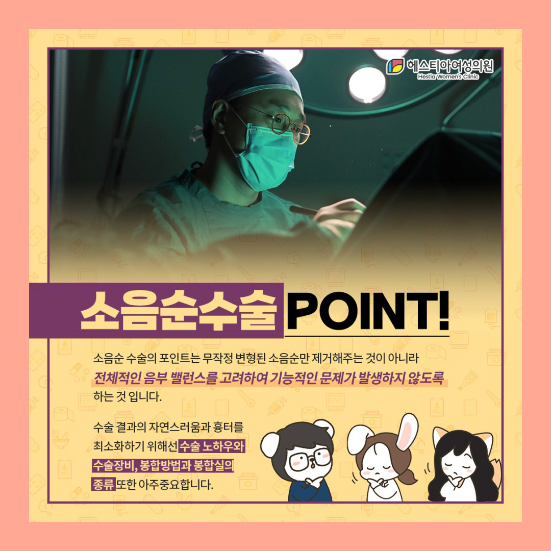 소음순수술포인트