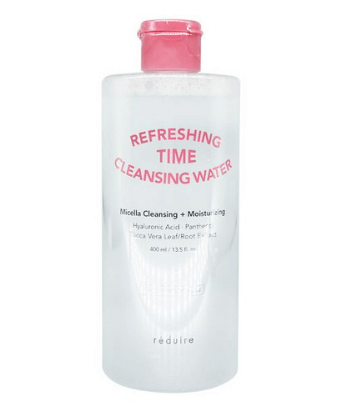 클렌징 워터로 1차 세안