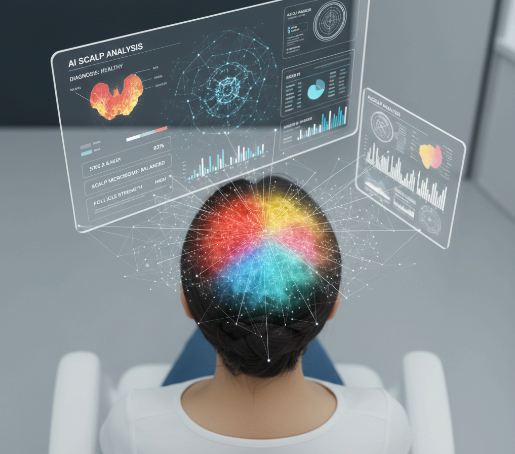 감정이 그리는 정수리의 색: 당신의 두피는 무슨 색인가요?