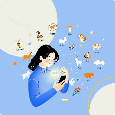 2026년 신년운세 무료 이미지