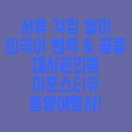 대사관인증