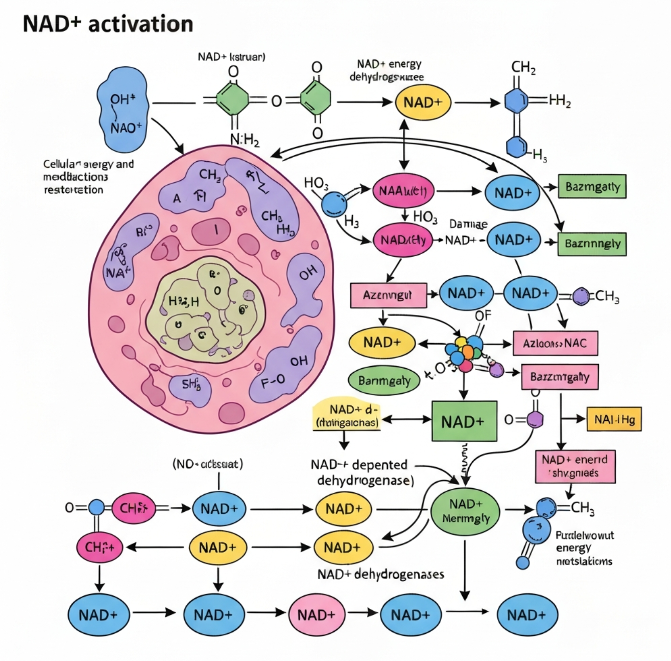 NAD+ 활성화와 에너지 대사 회복