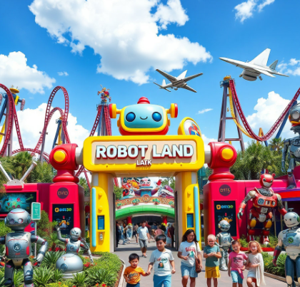 경남창원 로봇랜드 그림