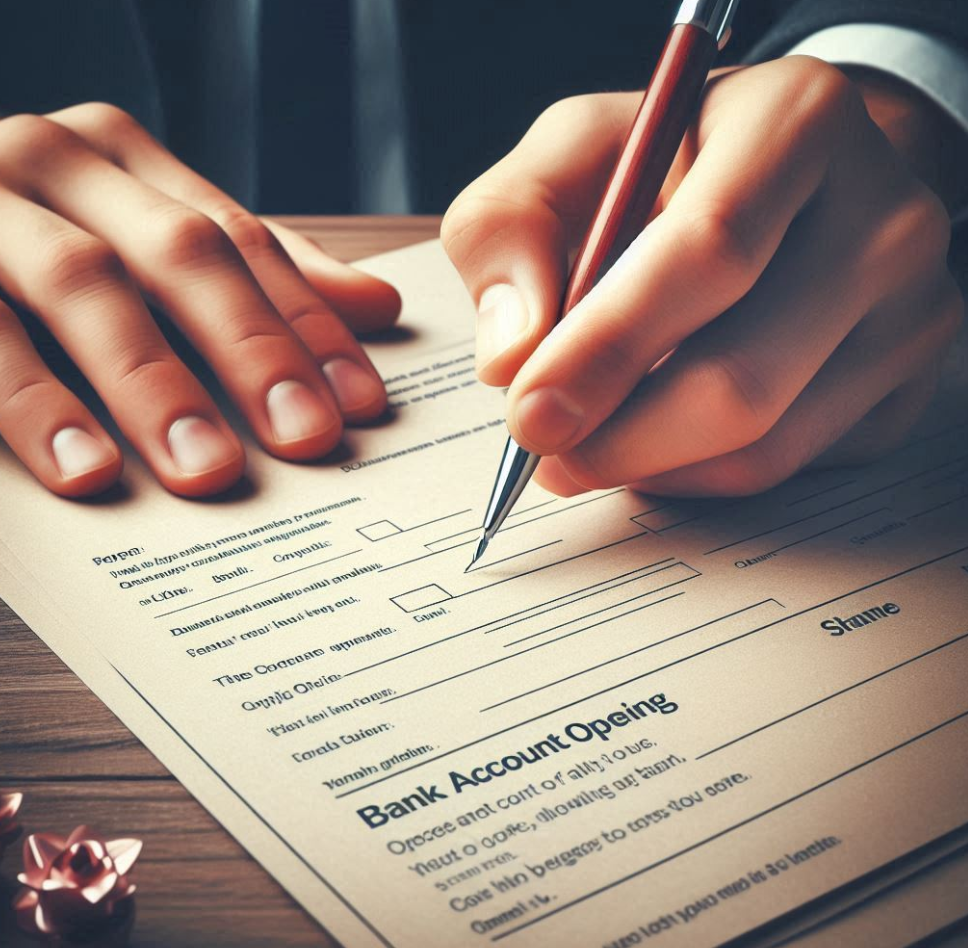 은행계좌 오픈하기