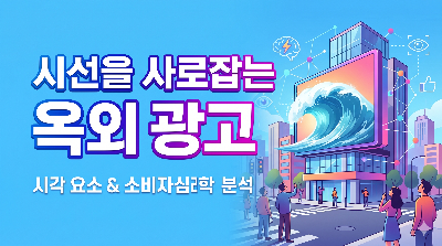 선을 사로잡는 옥외 광고의 시각적 요소와 소비자 심리학 분석