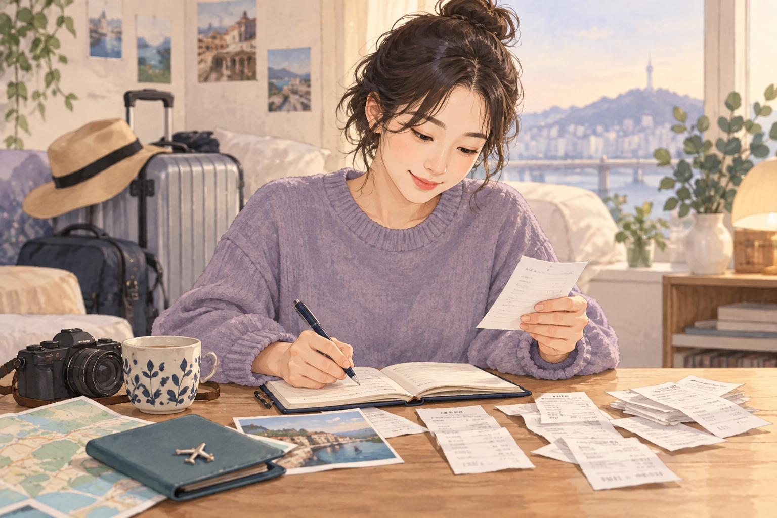 해외여행 일정 변경 비용 정리표 - 항공·숙소·열차 환불과 추가 지출 비교