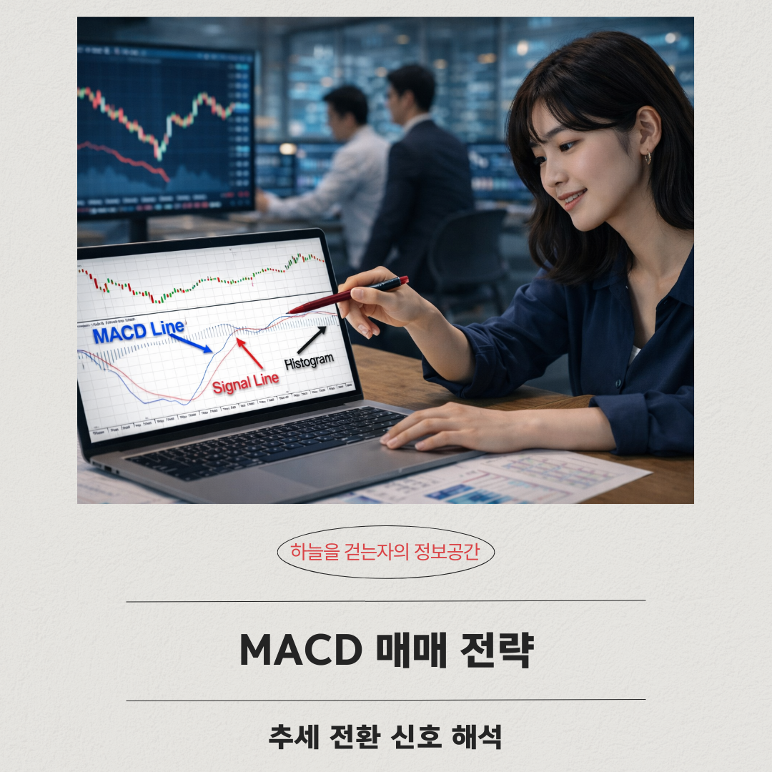 MACD 매매 전략, 추세 전환 신호 해석