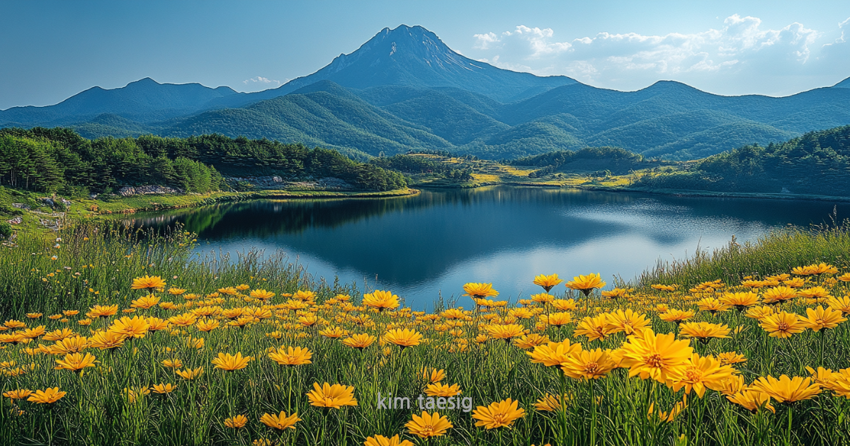 가지산의 사계절