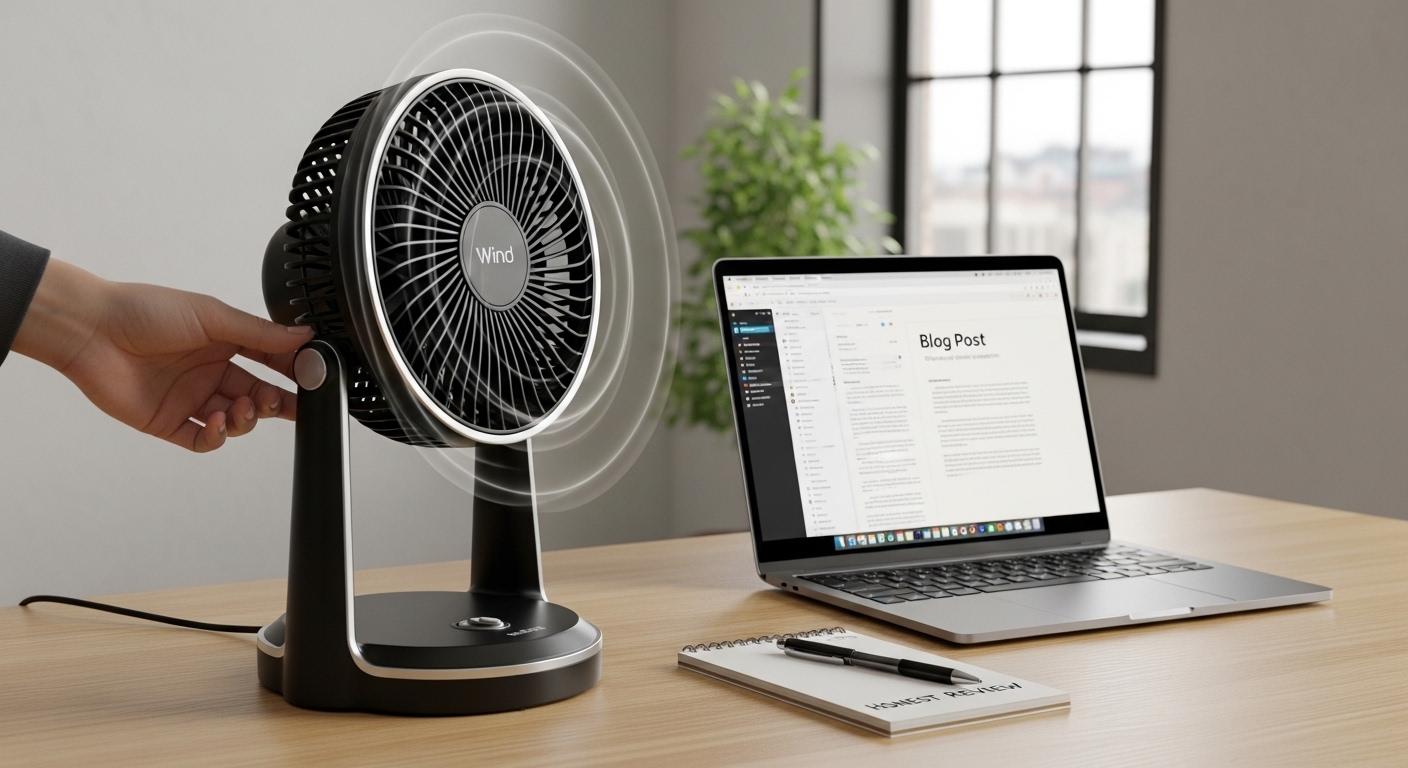 바람 사각지대 탁상형 선풍기 내돈내산 후기