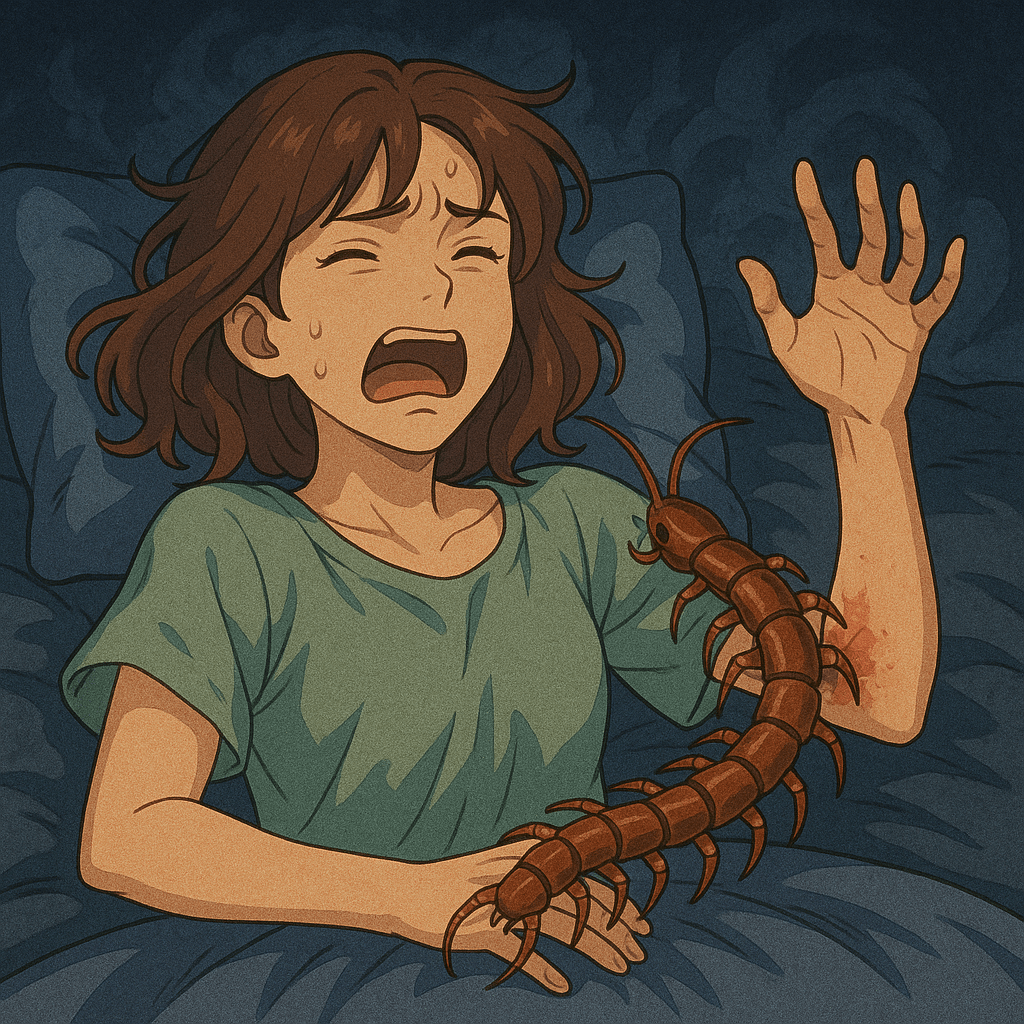 지네한테 물리는 꿈 해몽