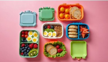 건강한 식단으로 구성된 식사