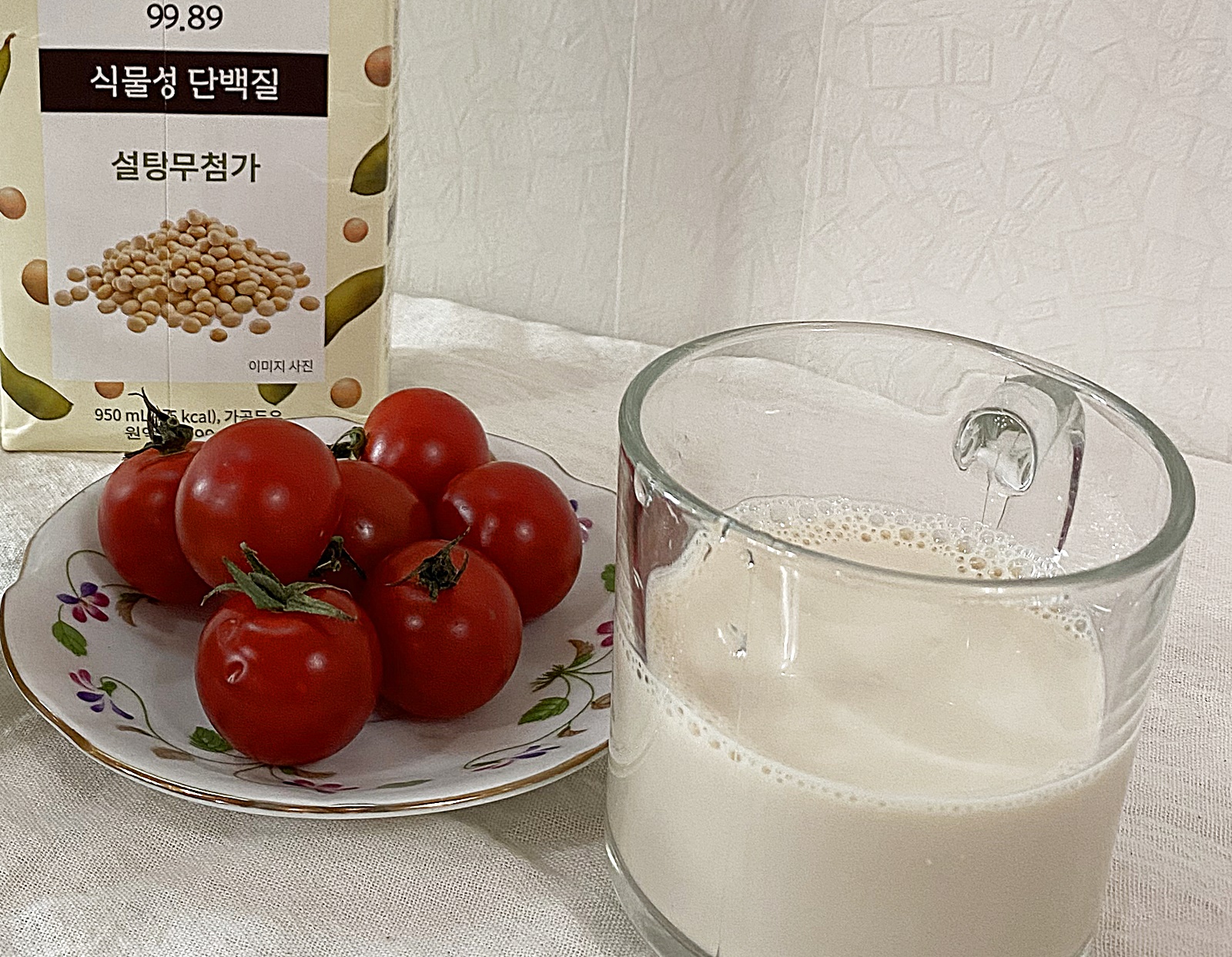 두유 반 컵