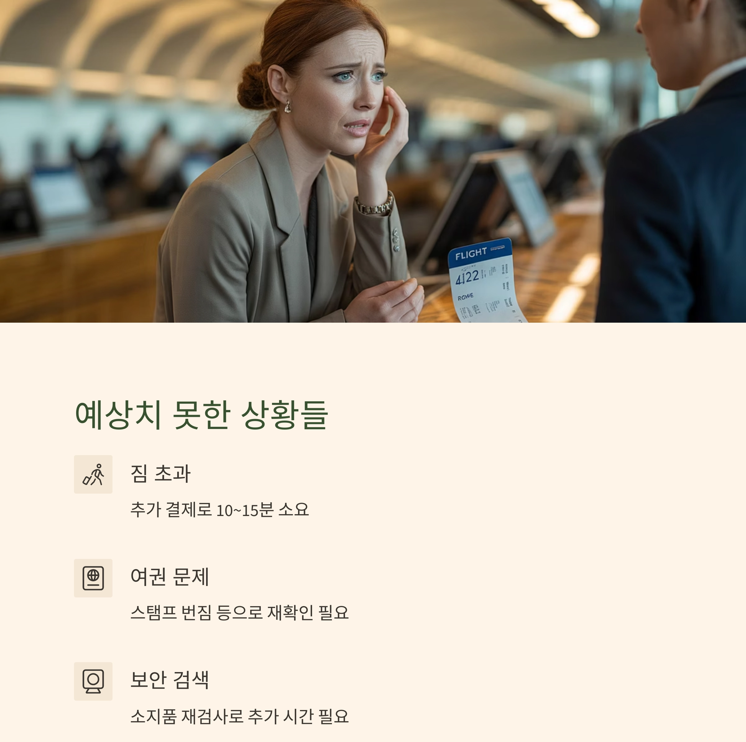 해외여행 성공 팁! 공항 도착은 2시간 30분 전이 딱 좋은 이유