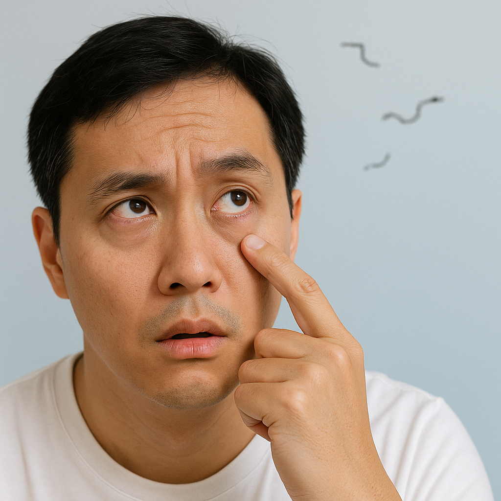 눈에 날파리 현상(비문증) 원인과 예방법 총정리