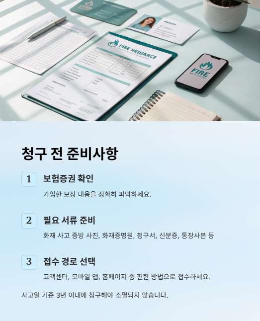 청구 전 준비사항