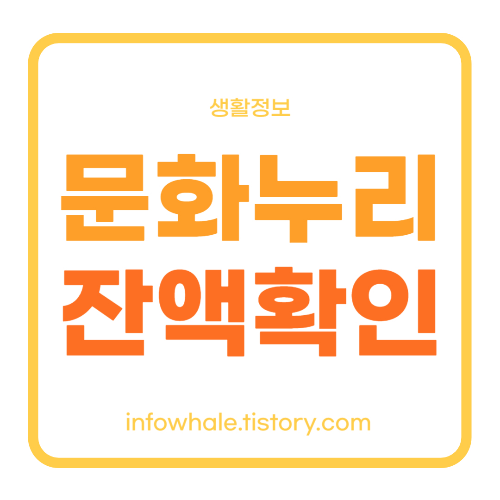 문화누리카드 잔액 조회 방법, 이월 가능여부