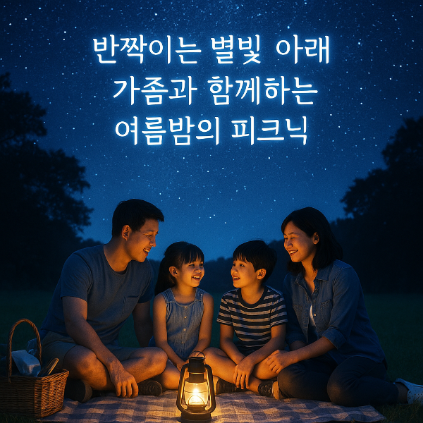 “트윙클 성주” 야간 여행: 가족이 함께하는 여름밤 피크닉