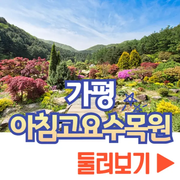 아침고요수목원