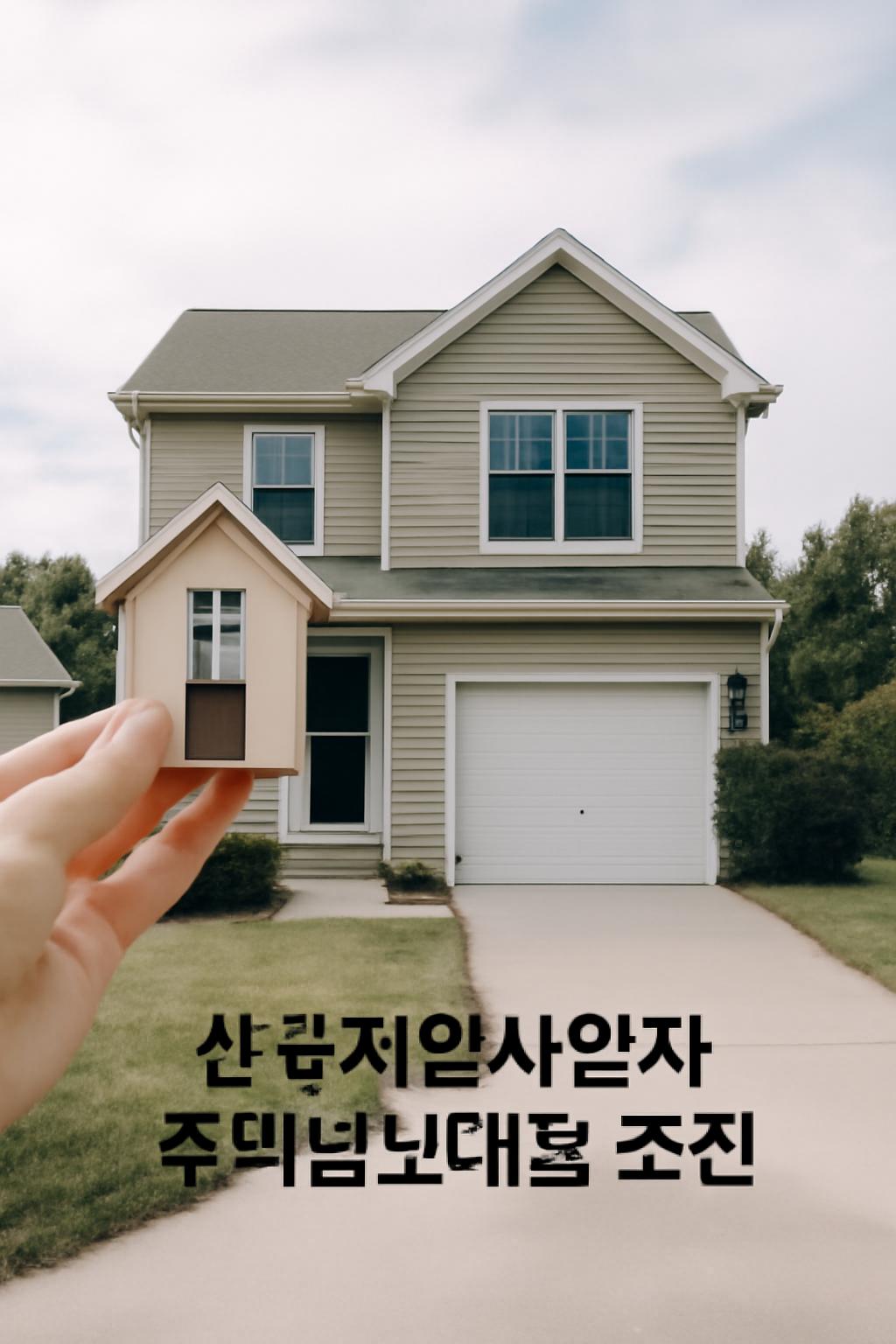 신규개인사업자 주택담보대출 조건