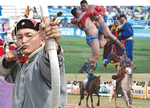 나담 축제 관련 사진