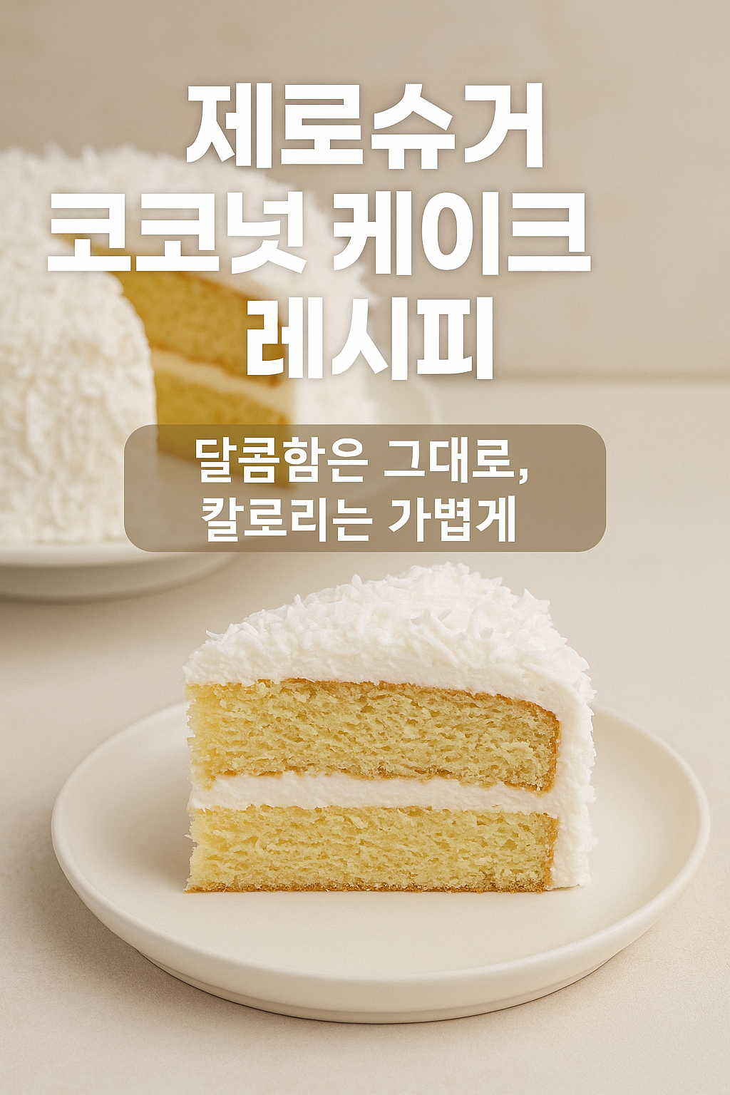 코코넛 케이크