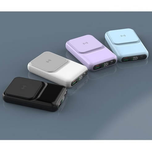 맥세이프 호환 보조배터리 다양한 색상