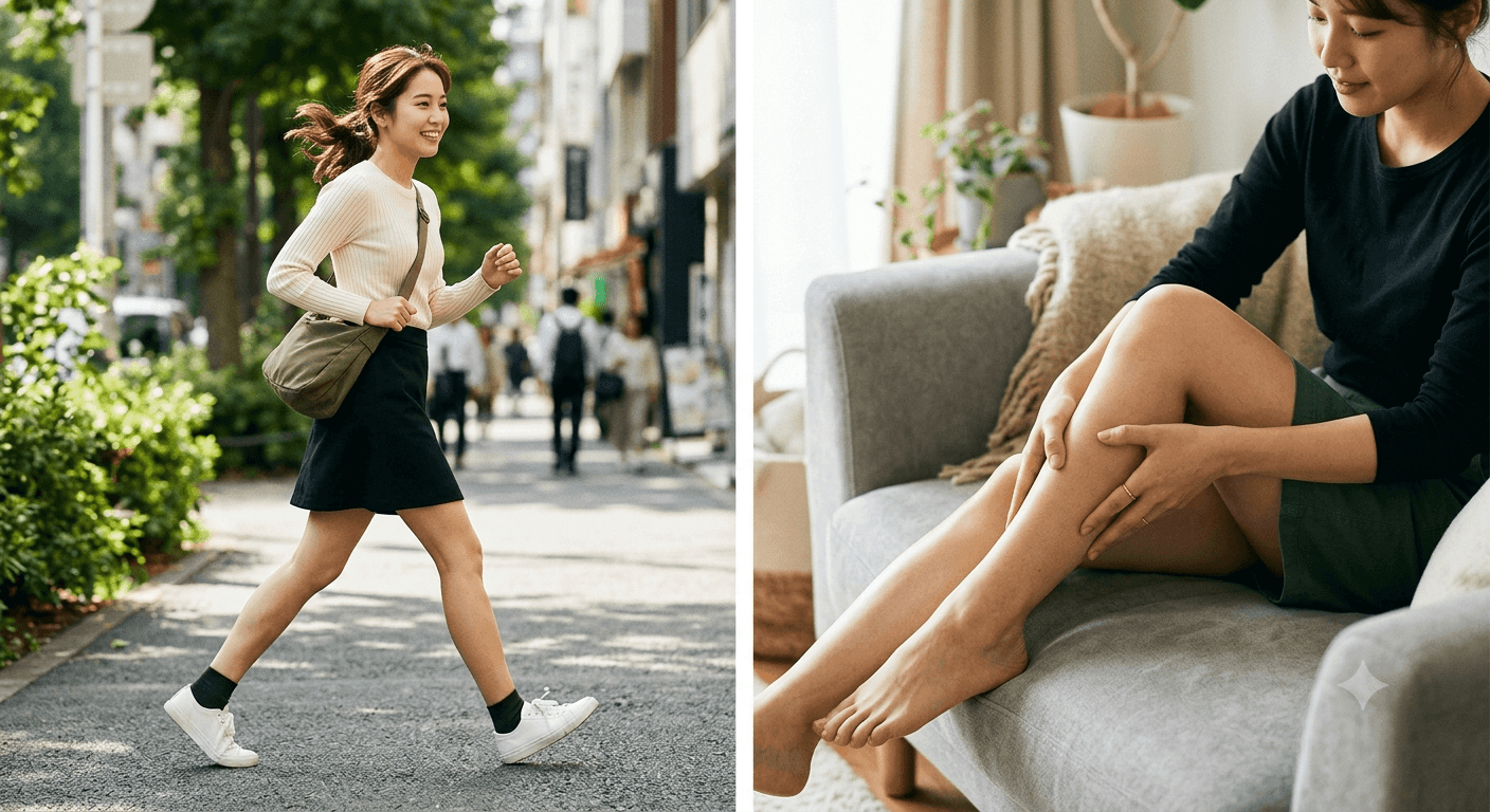 다리 붓기 빼기 방법
