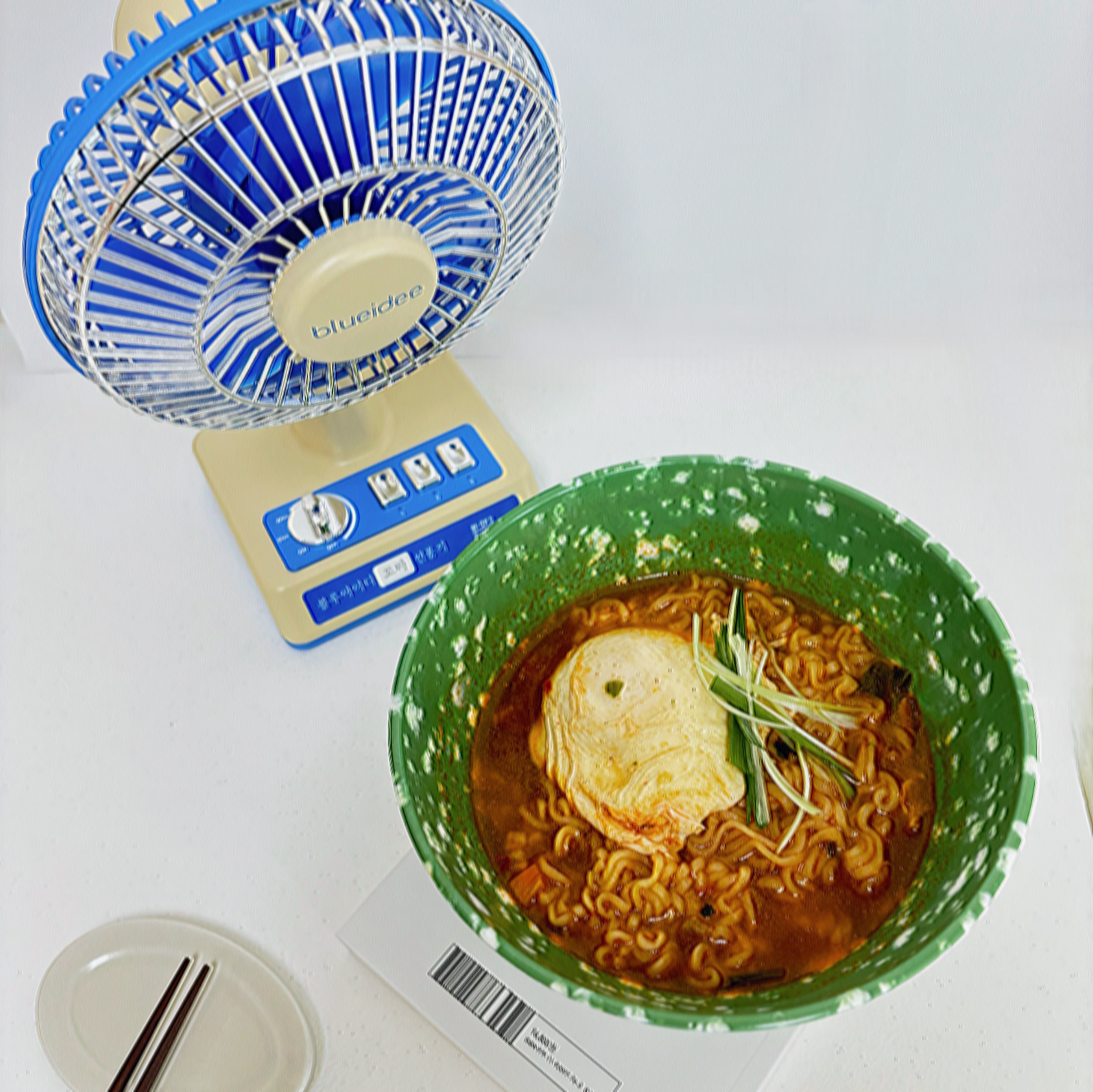 레트로 무선 미니 선풍기