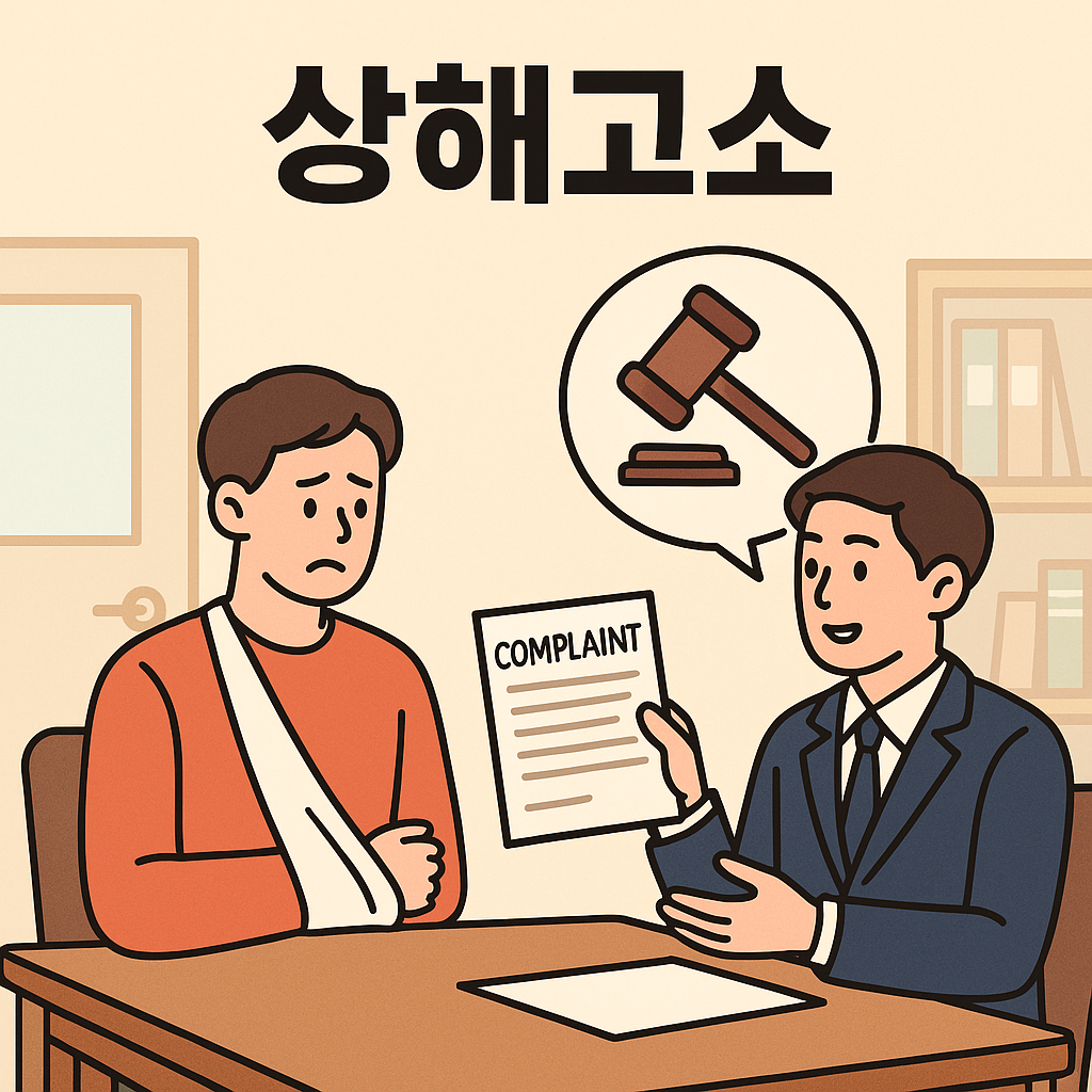 원주형사변호사, 상해고소