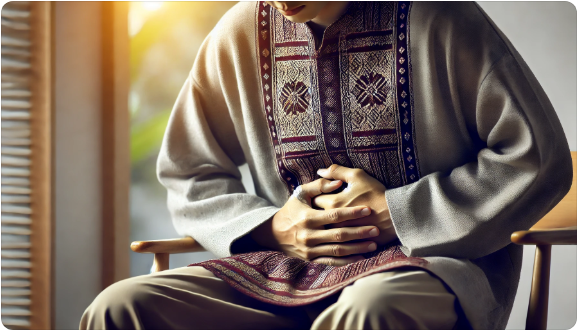 어지럽고 토할 것 같은 증상