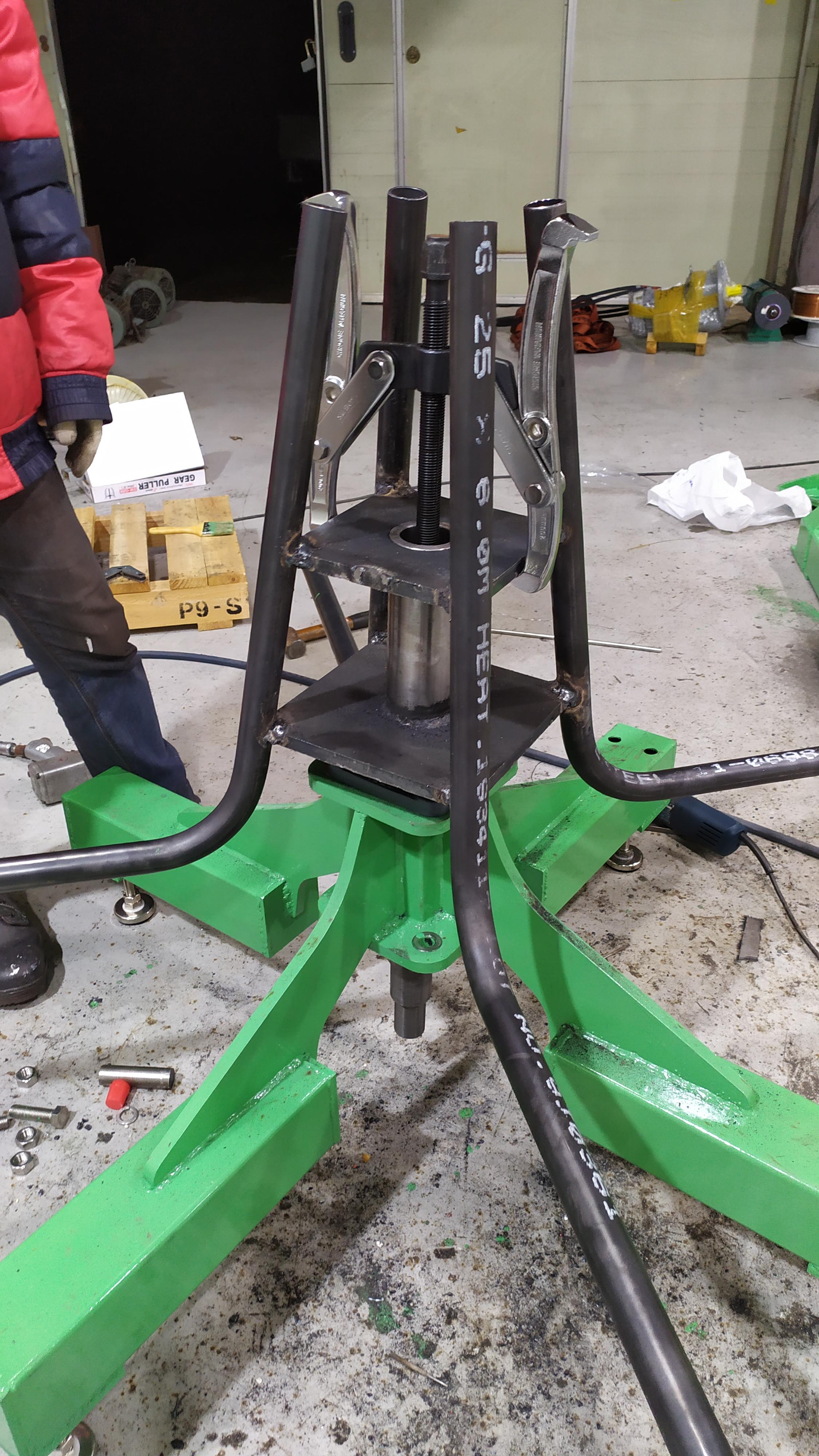 대형 공업용 권선기