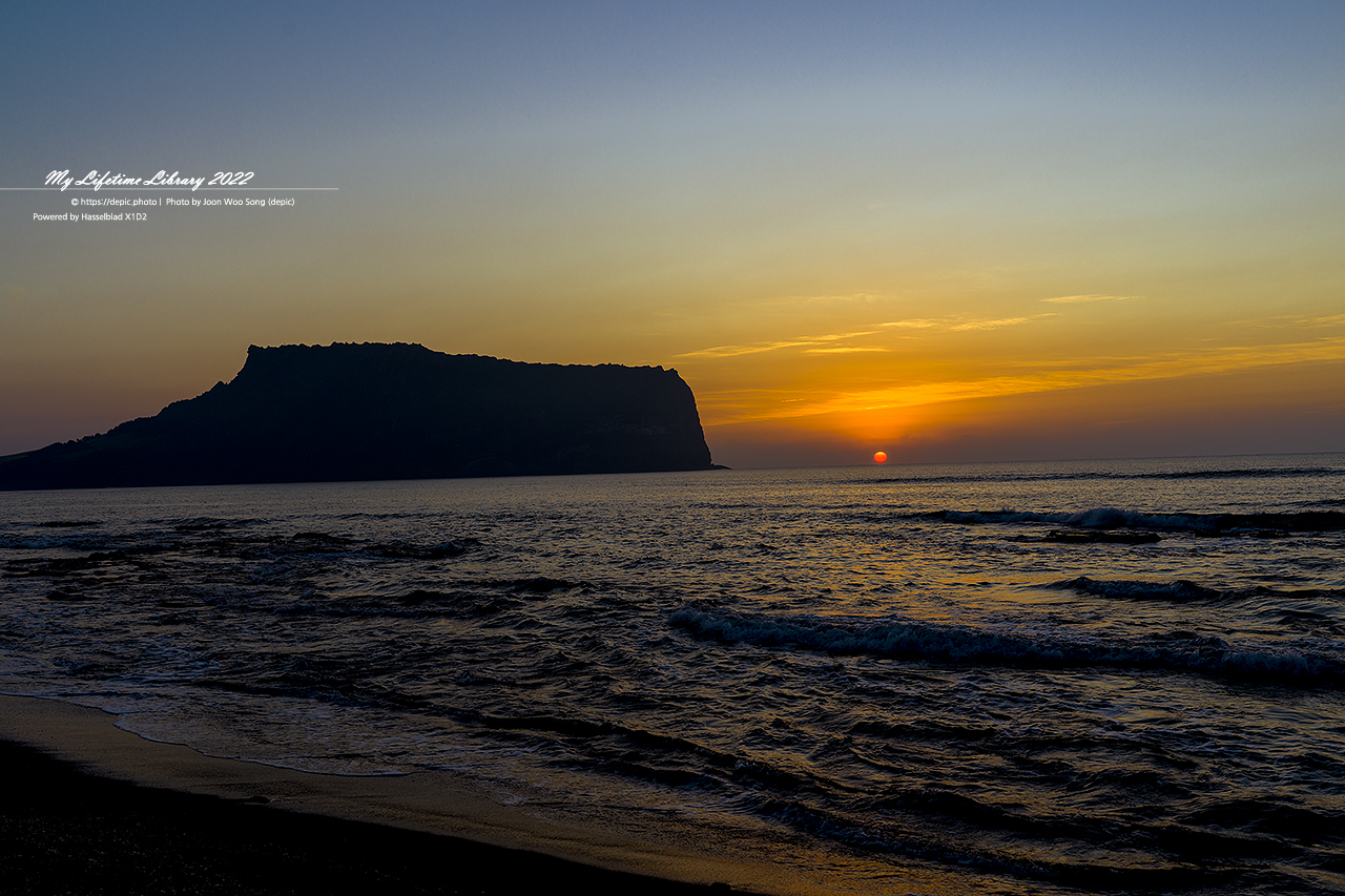 #아침 #해 #제주 #여명 #성산일출봉 #광치기해변 #2022제주여행