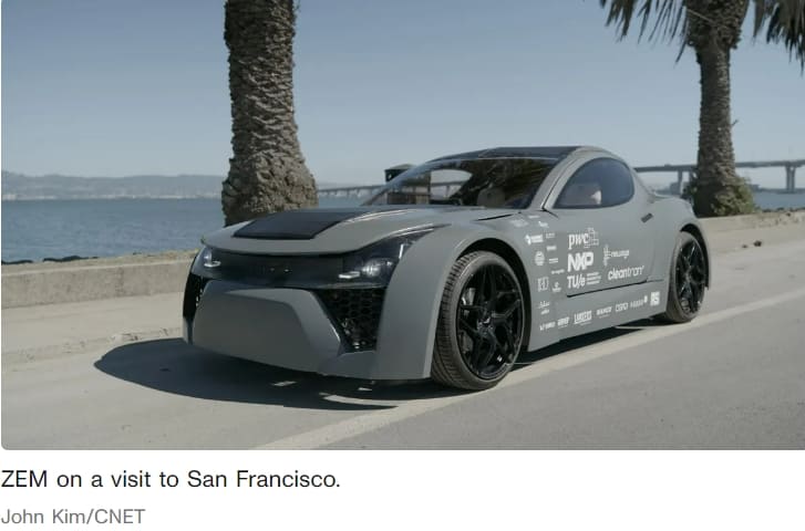 획기적인 친환경 탄소포획 자동차?... 주행 중 대기 정화시켜 VIDEO: This Car Cleans the Atmosphere While Driving