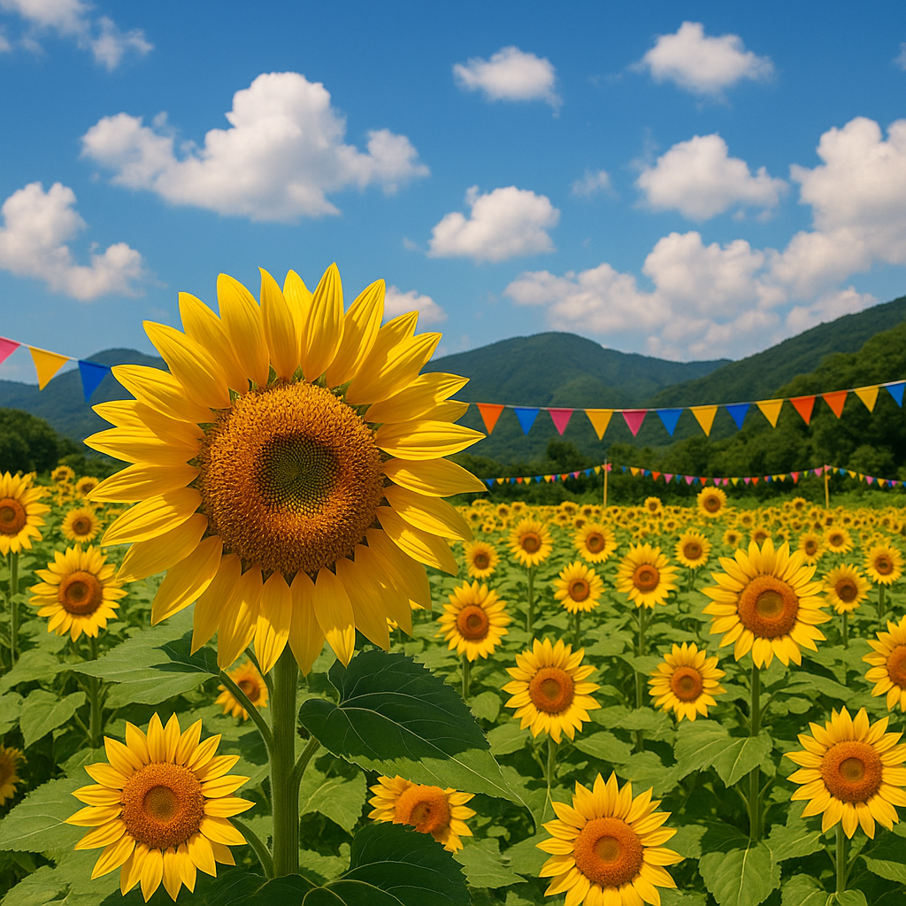 태백 해바라기 축제 관련 사진