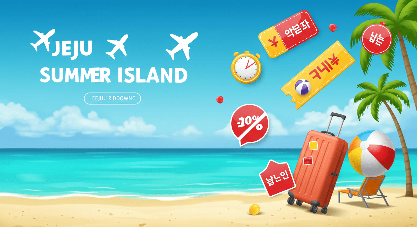 제주 숙박세일 페스타, 5만원 즉시 할인!