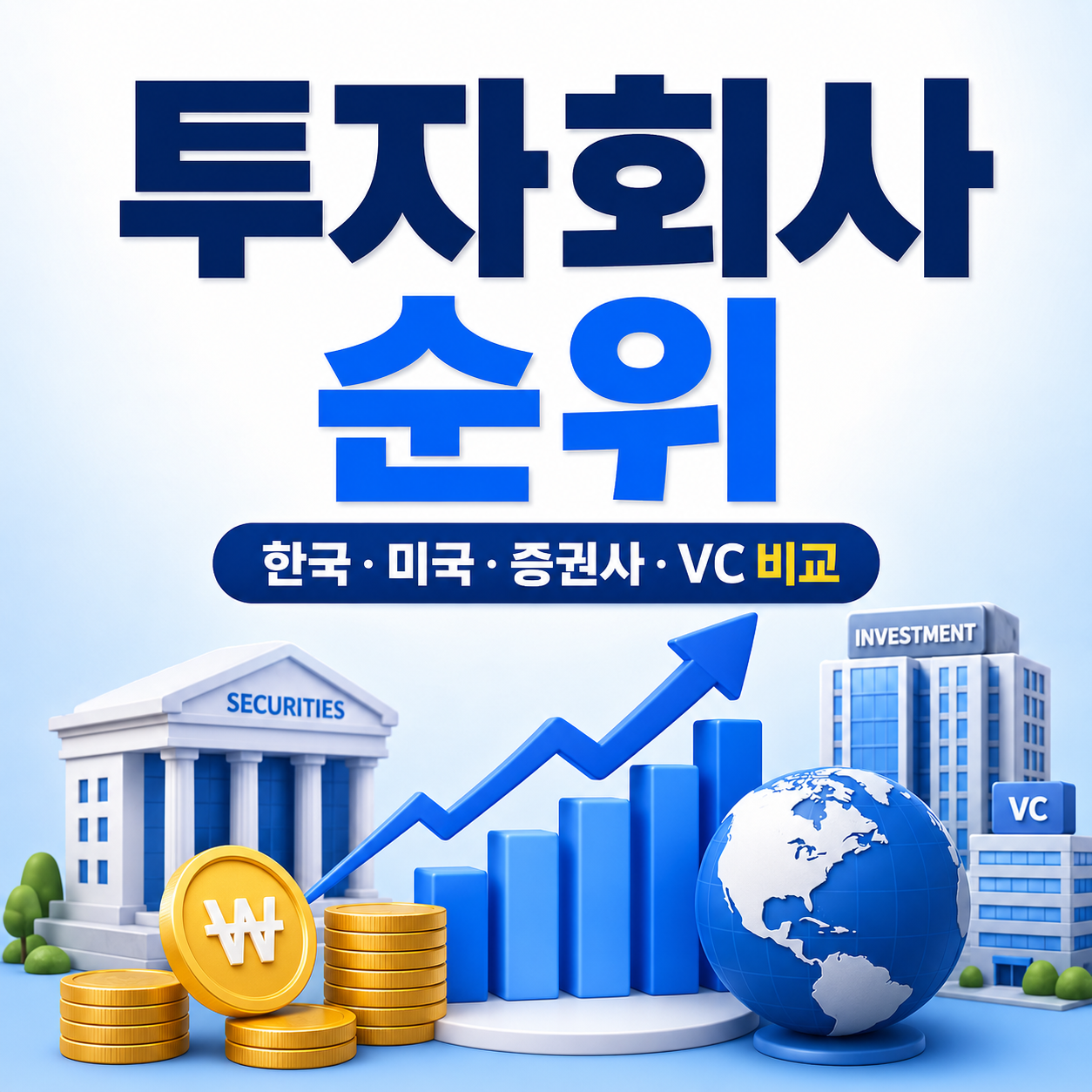 투자회사 순위와 한국 미국 증권사 비교