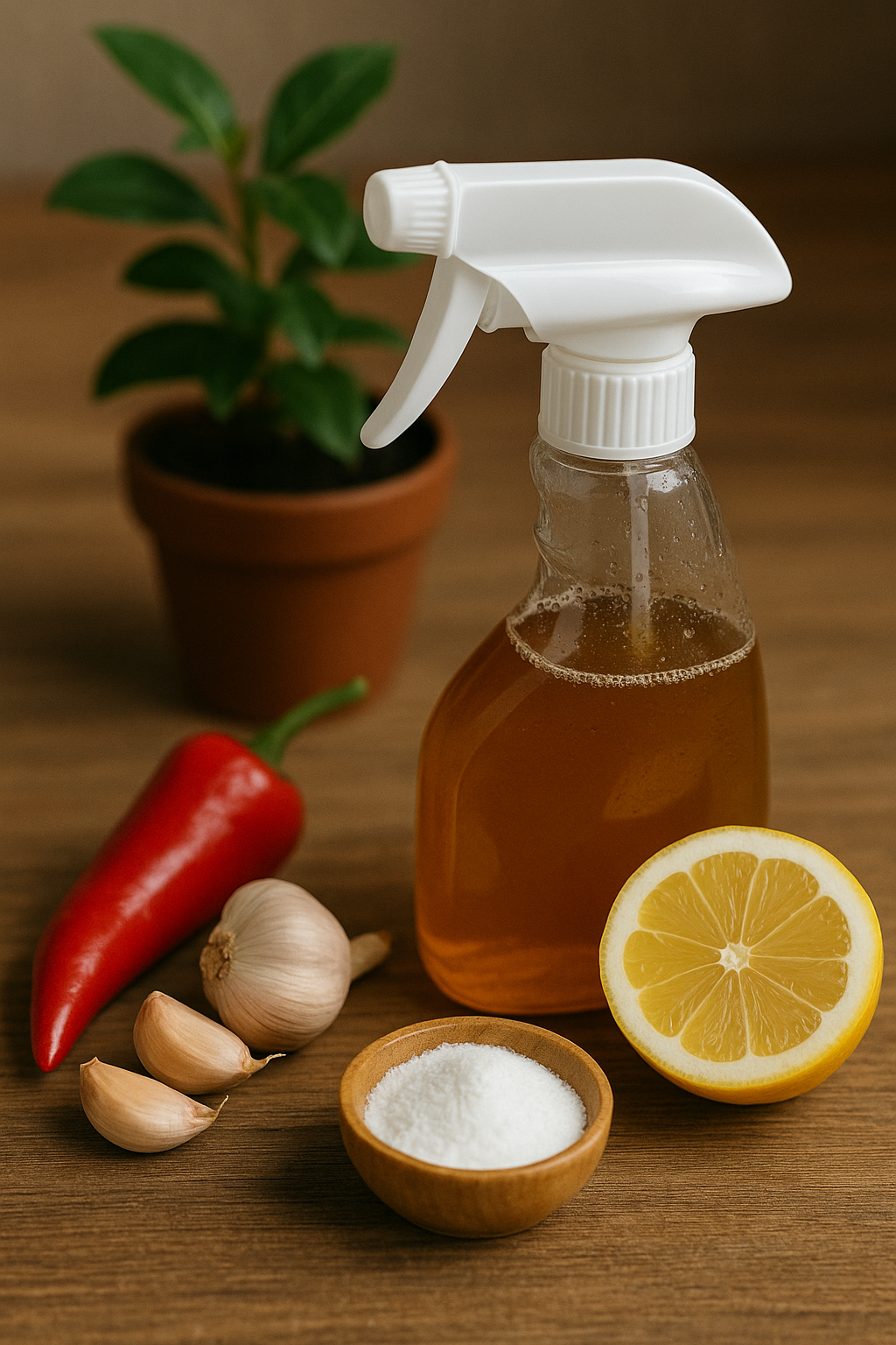 반려식물 병충해 관련 이미지