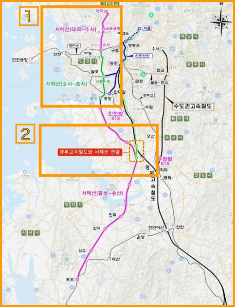 서해선 복선전철은 서부권역의 새로운 축이 되어 경제를 이끌어 갈 것입니다.