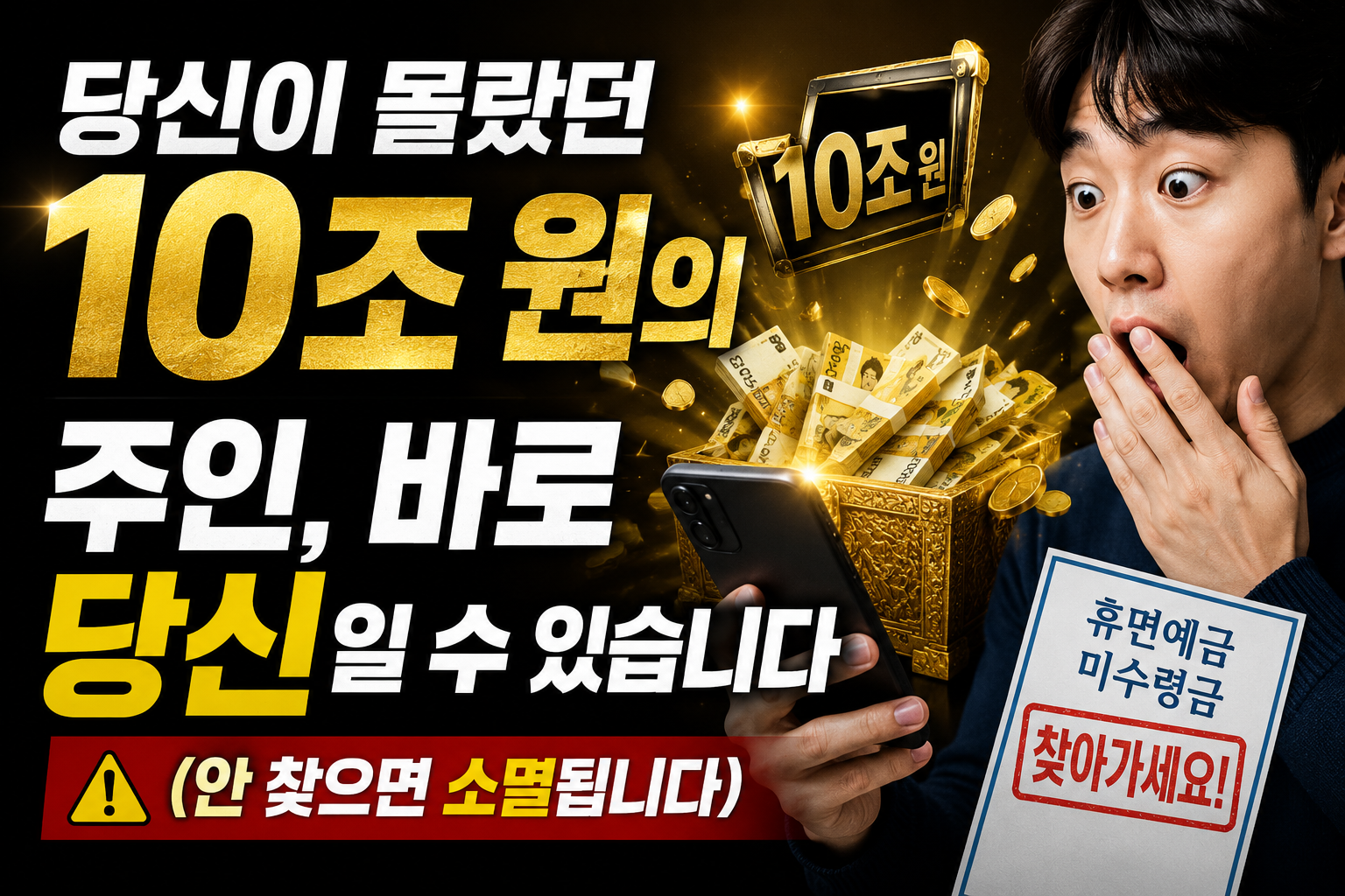 당신이 몰랐던 10조 원의 주인