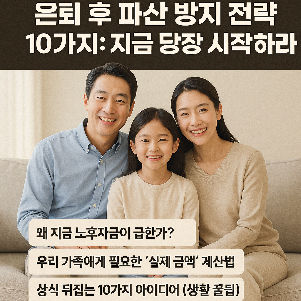노후준비 꿀팁