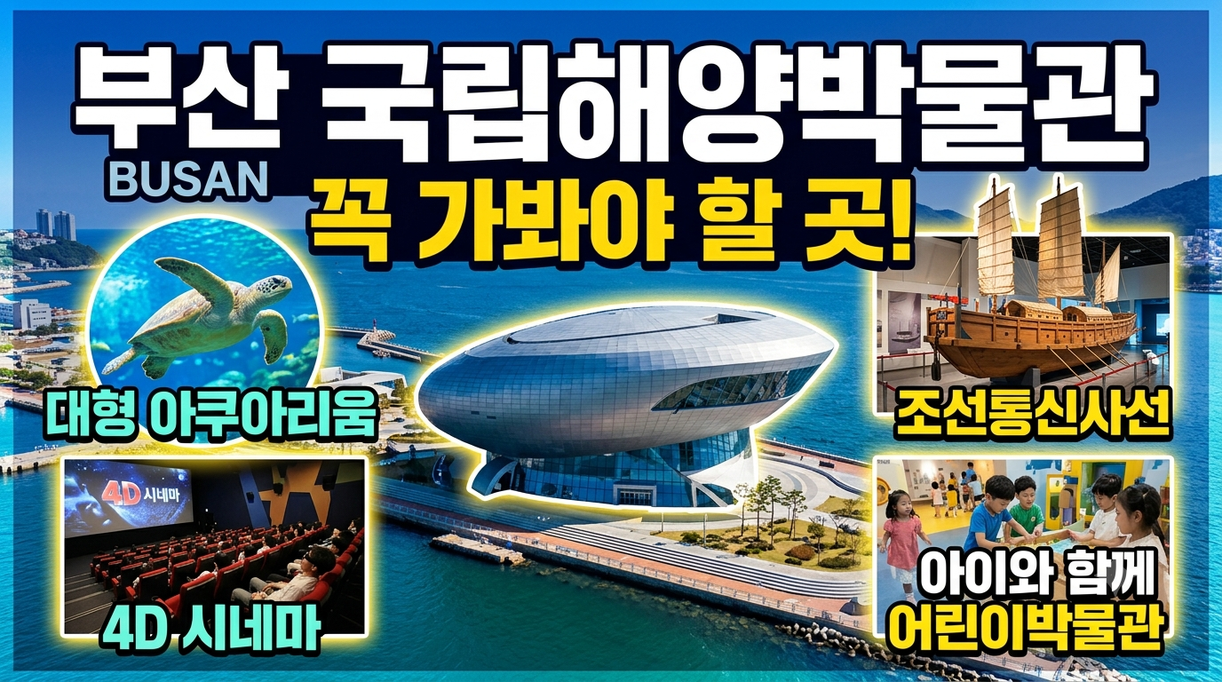 부산 국립해양박물관 완전 가이드 &ndash; 전시&middot;볼거리&middot;방문 팁