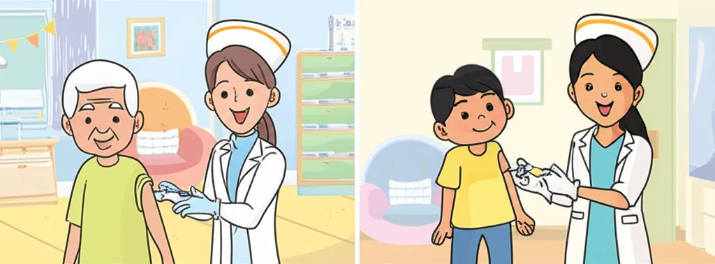 국가 지원 폐렴구균 예방접종 무료 대..