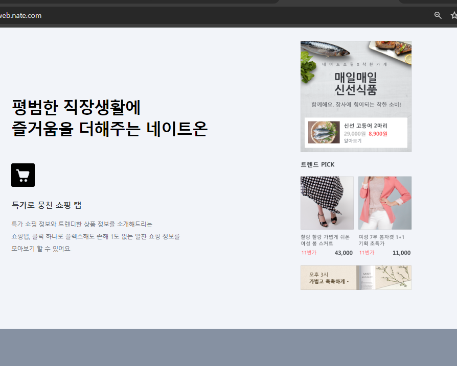 네이트온 pc버전 기능