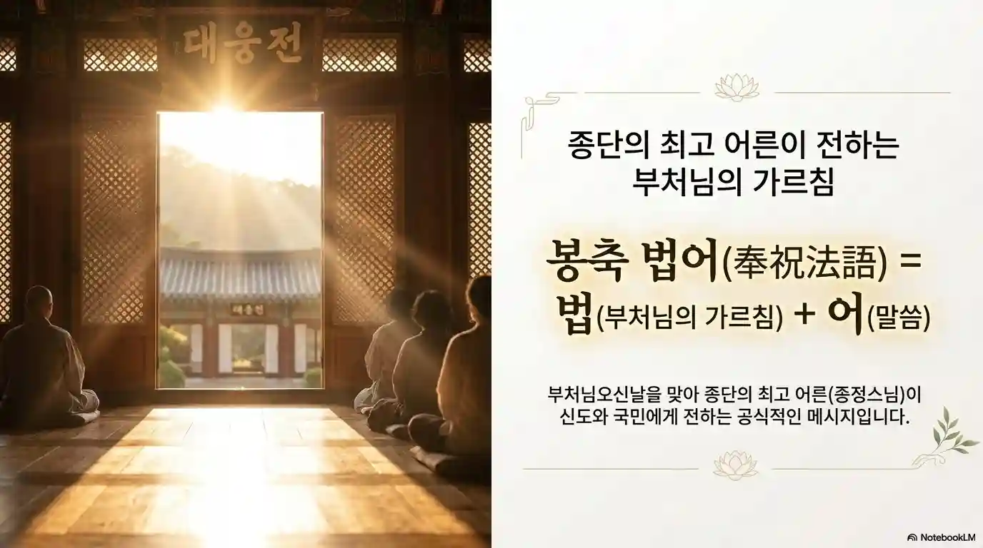 봉축 법어 뜻