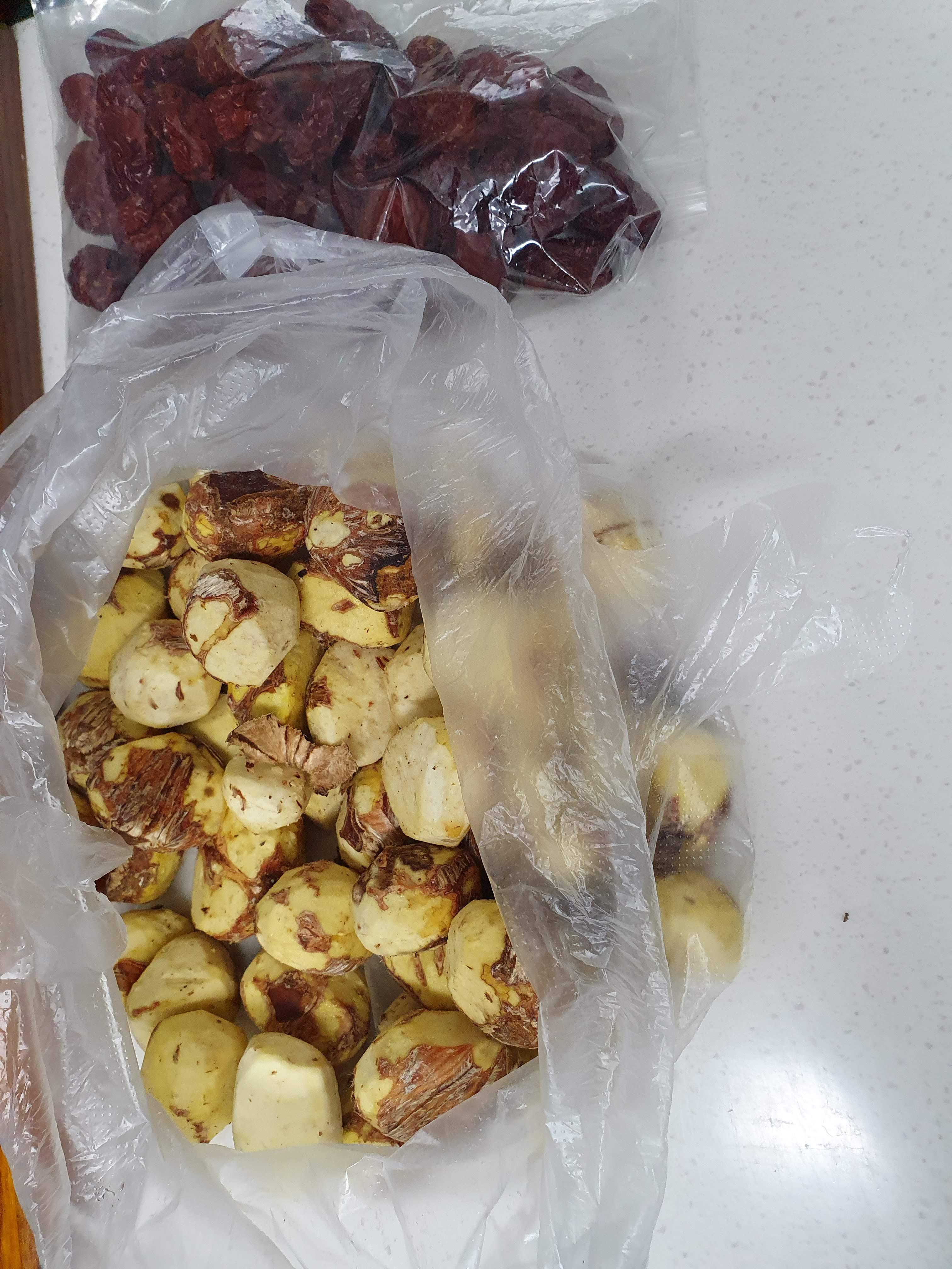 소갈비찜 고명 밤