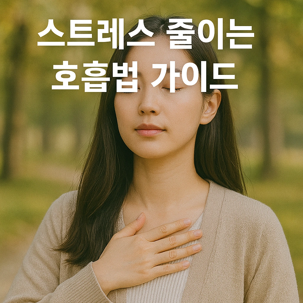 스트레스 줄이는 호흡법의 모든 것