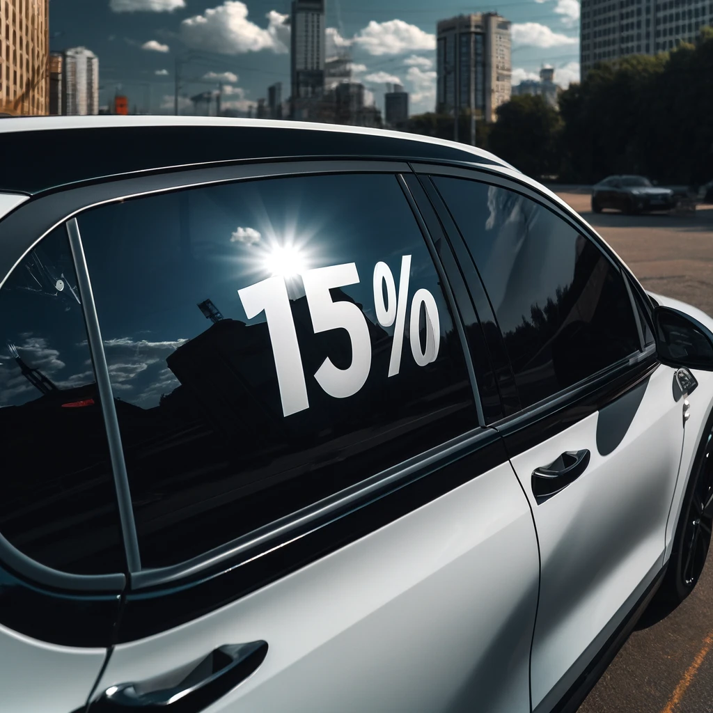 썬팅농도 뜻, 15% 30% 35% 40% 50% 70% 바로 알아보기