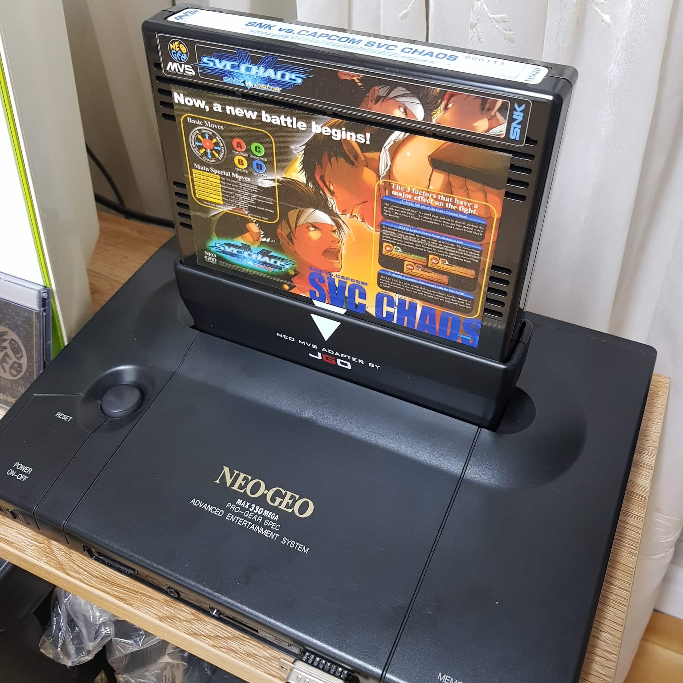 NeoGeo AES & MVS
game : SVC CHAOS