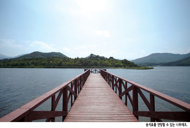 연인들을 위한 고성 여행지에 관한 그림