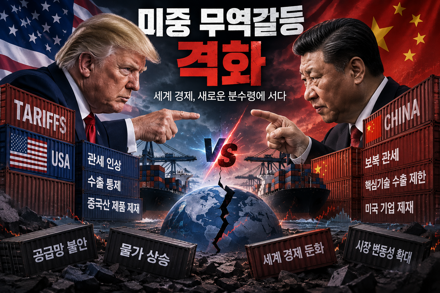 미중 무역갈등이 반도체&middot;배터리 공급망에 미치는 영향｜관세&middot;수출통제&middot;희토류까지